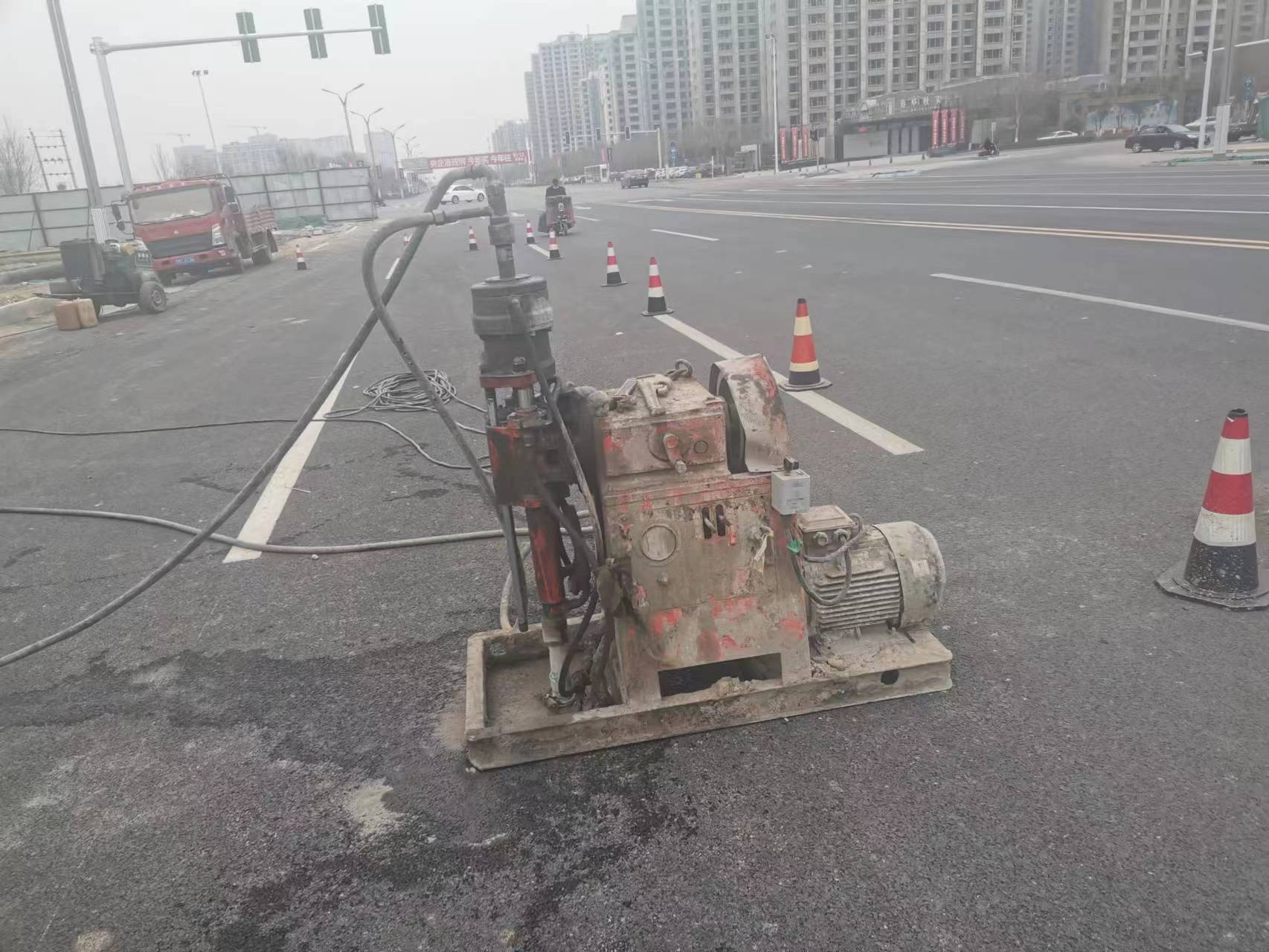 抚宁路基注浆
